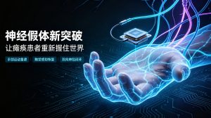 全球突破性神经假体系统问世 同步恢复瘫痪患者手部运动与触觉感知
