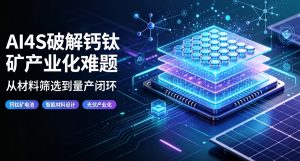 AI4S 全域破解钙钛矿产业化细节难题 智能科研闭环加速下一代光伏落地