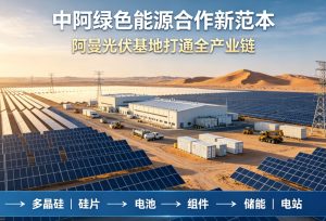 中企深度参建阿曼光伏产业基地 共建中东首个光伏全产业链集群