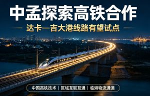 中孟深化轨道交通互联互通合作 达卡 — 吉大港高铁线路拟成双边高铁合作首个试点