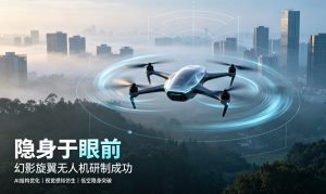 颠覆传统隐身技术！“隐身于眼前”幻影旋翼无人机研制成功