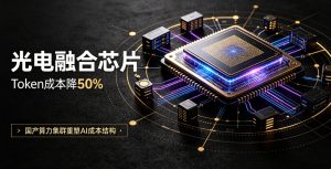 光电融合芯片落地预期显著降低 Token 成本 50% 国产算力集群成 AI 降本核心抓手
