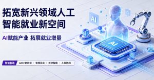 拓宽新兴领域人工智能就业新空间 培育高质量充分就业增长极