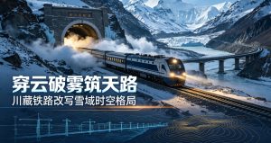 穿云破雾筑天路，川藏铁路改写雪域时空格局