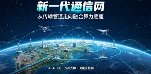 新一代通信网绝非简单带宽迭代，全域融合数字底座开启智能时代新图景