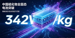342Wh/kg 打破液态锂电性能天花板！国产硫化物全固态电池完成实景商业化示范
