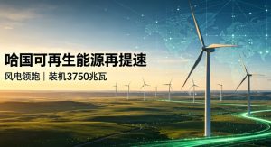 风电领跑、装机 3750 兆瓦，哈萨克斯坦可再生能源转型全面提速