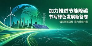 力推进节能降碳，书写绿色发展新答卷