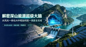 解密深山能源超级大脑！流域水风光一体化 AI 中枢实现全流域统一智能调度