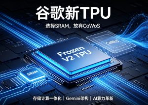 谷歌全新 Frozen V2 TPU 重磅架构曝光：片上大容量 SRAM 直连硅片，彻底舍弃 CoWoS 先进封装