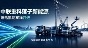 中联重科重磅落子新能源赛道 锂电氢能双线并行构筑全产业链绿色生态