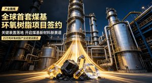 重磅节点落地！全球首套煤基环氧树脂一体化项目完成多项核心关键装置签约