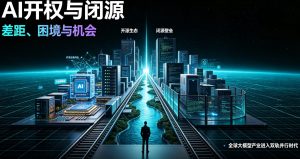 AI 开权与闭源：差距、困境与机会