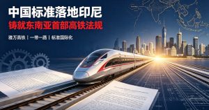 中国标准落地印尼，铸就东南亚首部高铁法规
