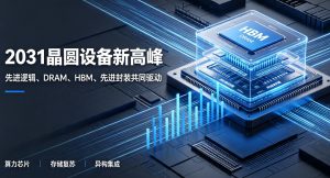 先进逻辑、DRAM、HBM 与先进封装共振，晶圆制造设备市场有望 2031 年前刷新历史高点