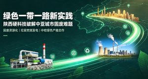 绿色一带一路新实践，陕西硬科技破解中亚城市固废难题