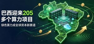 巴西落地 205 个算力项目，绿电禀赋凸显吸引力，千亿资本加速布局绿色算力赛道