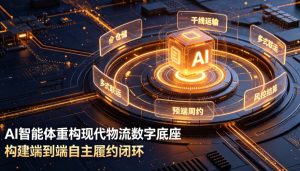 AI 智能体重构现代物流数字底座 行业迈入自主协同数智新周期