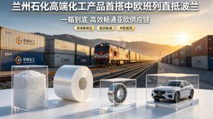 兰州石化高端化工产品搭乘中欧班列直抵波兰 打通西部石化向西出海新通道