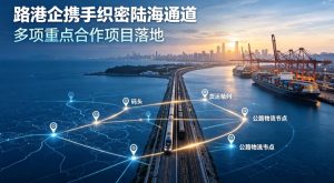 路港企携手织密陆海通道，多项重点合作项目集中落地