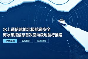 我国首次依托水上通信渠道推送北极航道海冰预报 北极海上信息服务实现跨越式升级