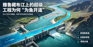 雅鲁藏布江超级工程 “为鱼开道”：雪域水电奏响开发与生态共生乐章