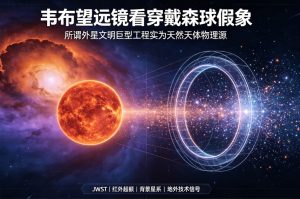 韦布望远镜看穿戴森球假象：所谓 “外星文明巨型工程” 实为天然天体物理源