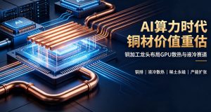 算力时代铜材价值凸显！铜加工龙头卡位 AI 液冷赛道，稀土永磁产能持续扩张