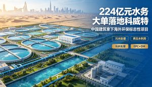 中国建筑斩获科威特百亿级水务环保大单 共建 “一带一路” 中东生态新标杆
