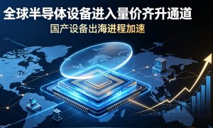全球半导体设备步入量价齐升周期 国产设备出海加速打开第二增长曲线