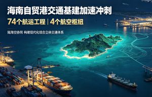 74 个航运工程 + 4 个航空枢纽 海南自贸港交通基建加速冲刺