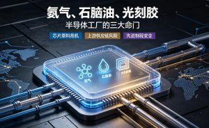 氦气、石脑油、光刻胶：半导体工厂的三大命门，上游原料风险牵动全球芯片产能