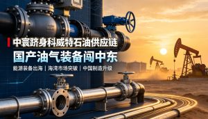 中寰跻身科威特石油供应链，国产油气装备加速闯荡中东高端市场