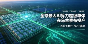 全球最大 AI 算力超级单体乌兰察布正式投产 打造绿色算力中国样板