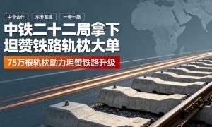 中铁二十二局斩获坦赞铁路轨枕大单 中非友谊之路开启焕新阶段